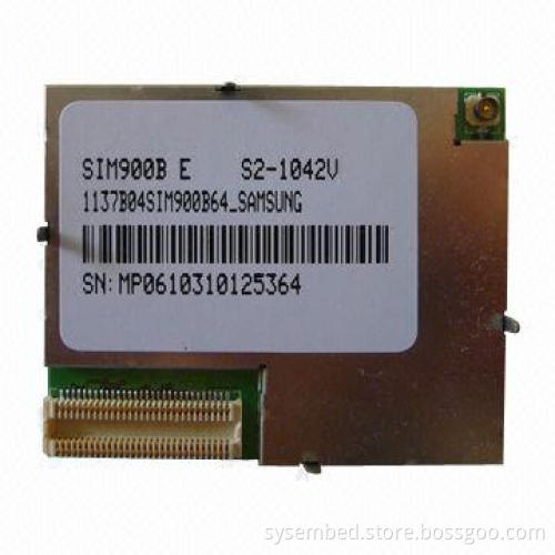 Quad-band GSM/GPRS Module, B-B with SIM Card Holder, 3.2-4.8V Supply Voltage Range